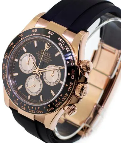 Rolex Daytona 126515 40mm Rose gold Black