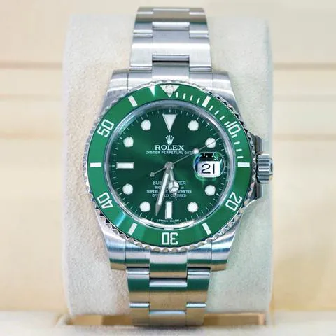 Rolex Submariner 116610LV 40mm Stainless steel Green