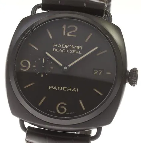 Panerai Radiomir Black Seal 3 Days Aut PAM 00505 45mm Ceramic Brown