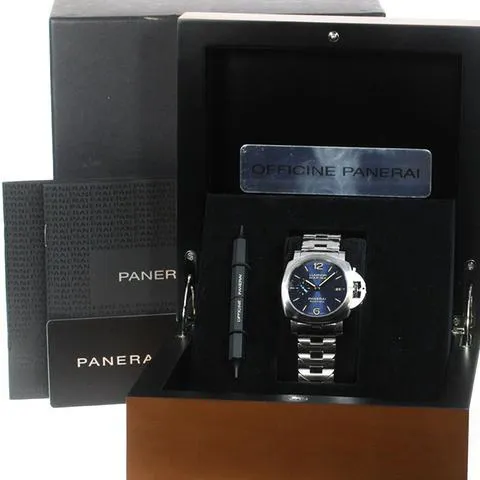 Panerai Luminor 1950 PAM 01028 42mm Stainless steel Blue 1