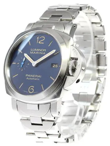 Panerai Luminor 1950 PAM 01028 42mm Stainless steel Blue 2