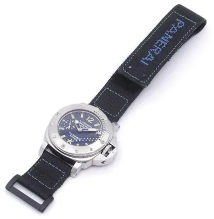 Panerai Submersible PAM 00087 44mm Stainless steel Blue 1