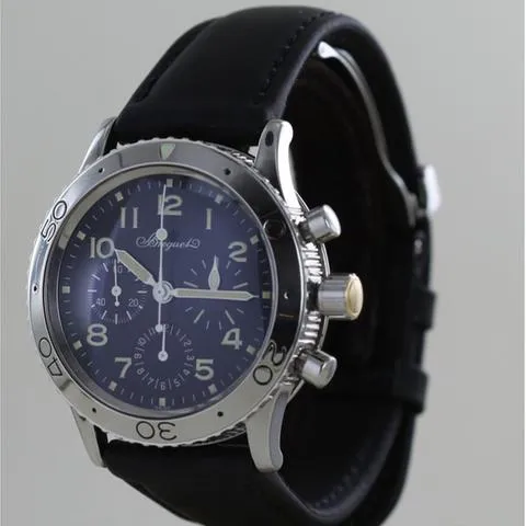 Breguet Type XX - XXI - XXII 3800 39mm Stainless steel Black 1