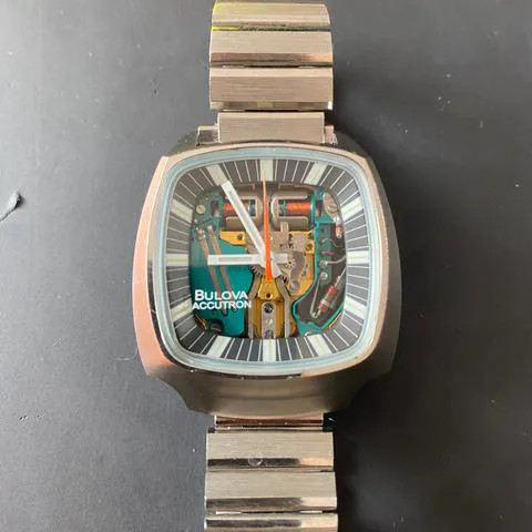 Bulova Accutron 38mm Stainless steel