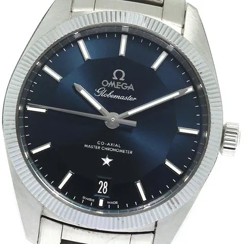 Omega Globemaster 130.30.39.21.03.001 39mm Stainless steel Blue