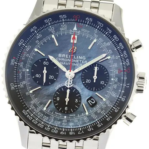 Breitling Navitimer AB0121 42mm Stainless steel Black