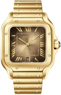 Cartier Santos de Cartier WGSA0095 Yellow gold Golden