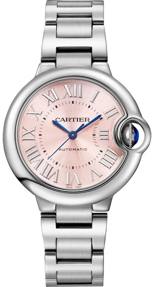 Cartier Ballon Bleu WSBB0068 33mm Stainless steel Rose