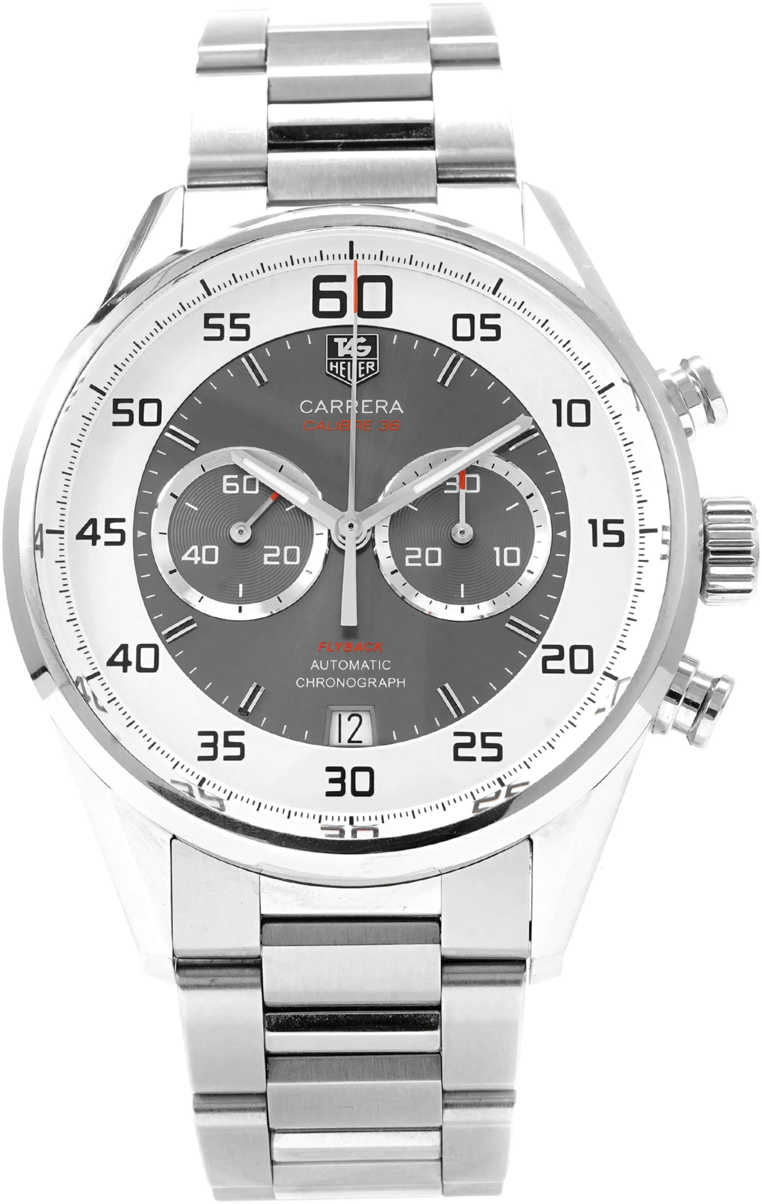 TAG Heuer Carrera car2b11.ba0799 44mm Stainless steel Gray