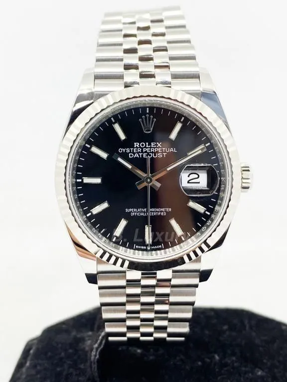 Rolex Datejust 36 126234 36mm White gold and Diamond Black