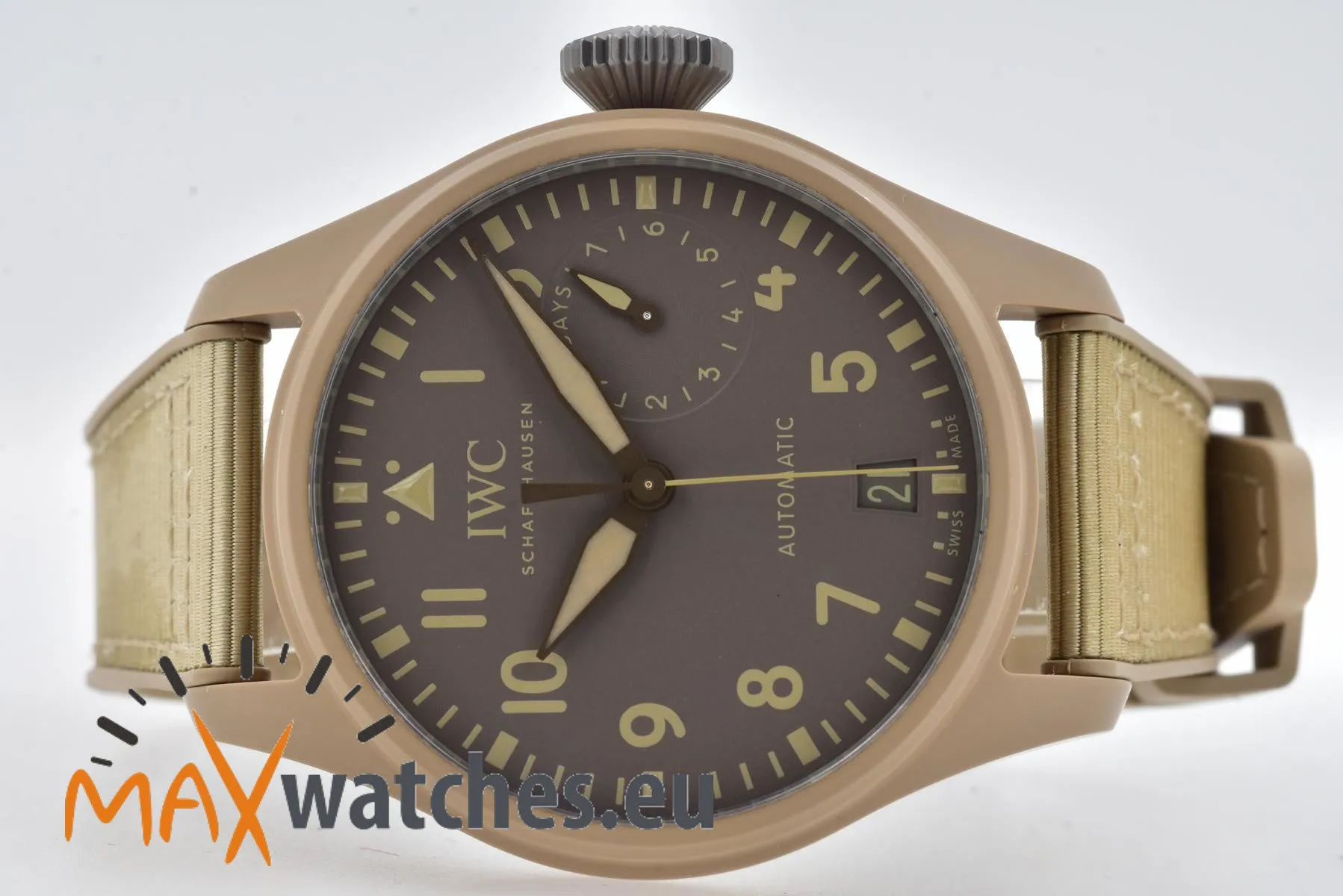 IWC Big Pilot Top Gun IW506003 46.2mm Ceramic Brown