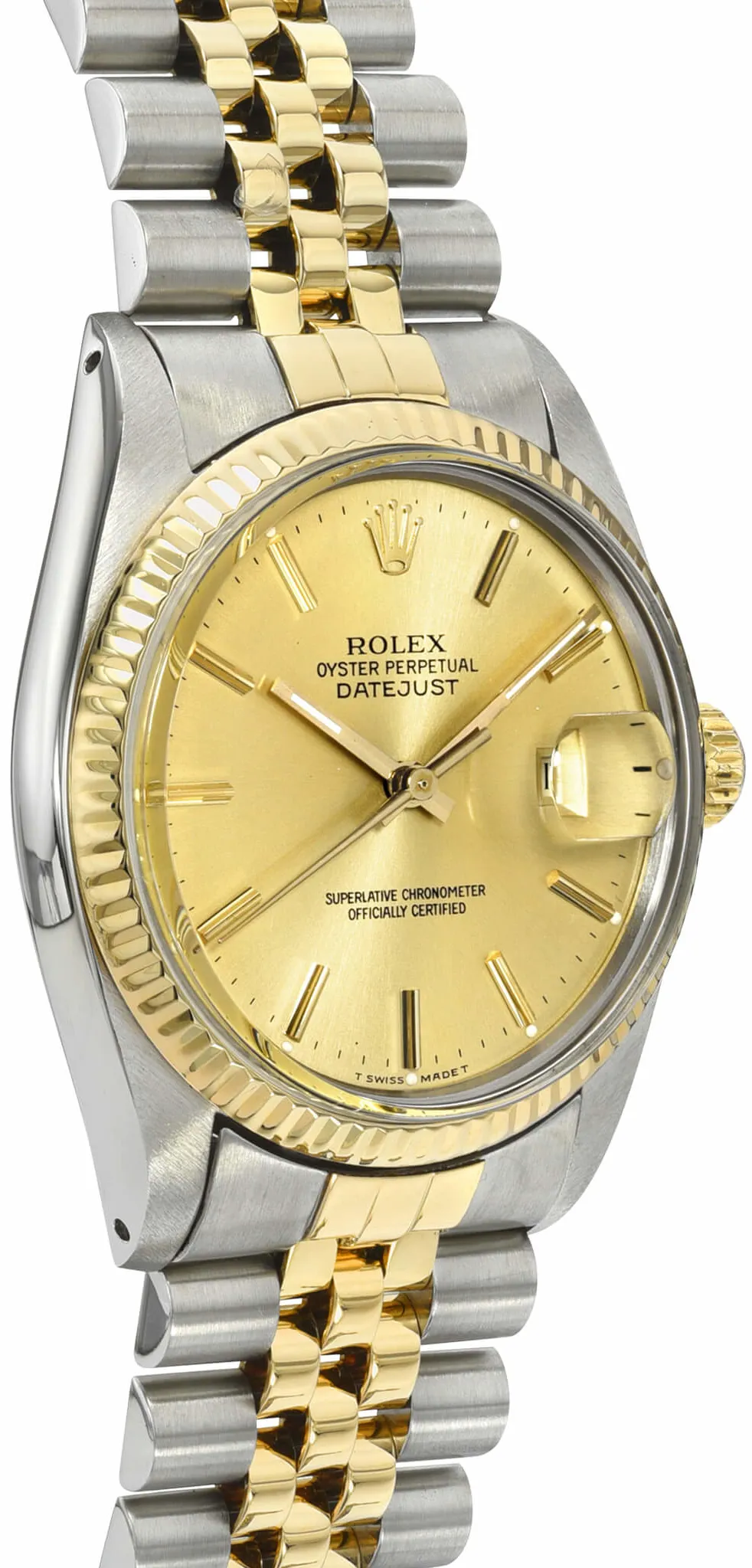 Rolex Datejust 36 16013 36mm Yellow gold and stainless steel 2