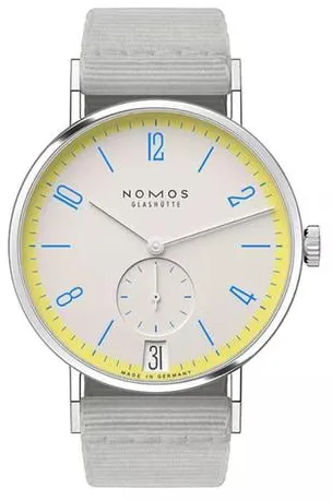 NOMOS Tangente 38 179.S10 37.5mm Stainless steel White