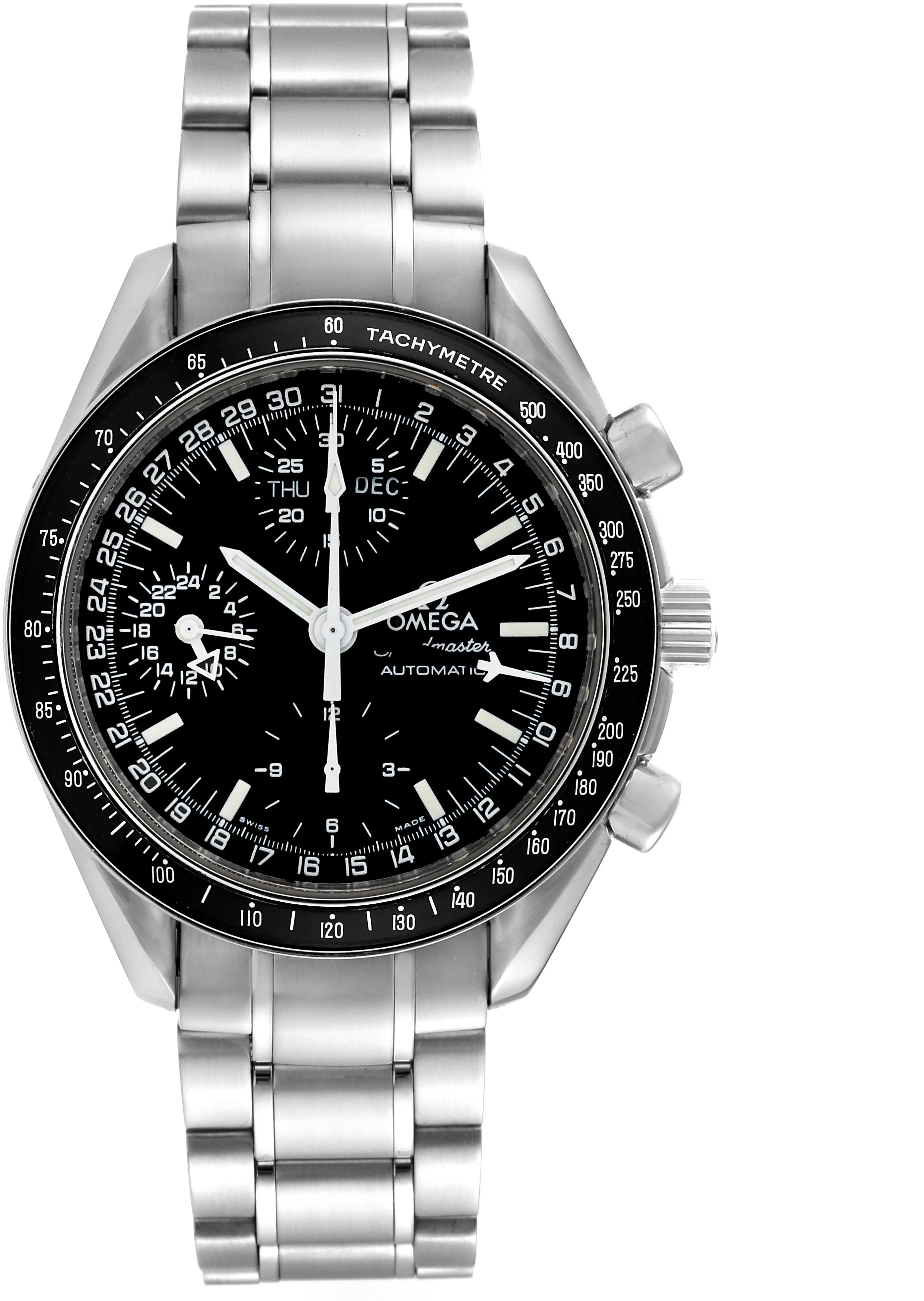 Omega Speedmaster Day Date 3520.50.00 39mm Stainless steel Black