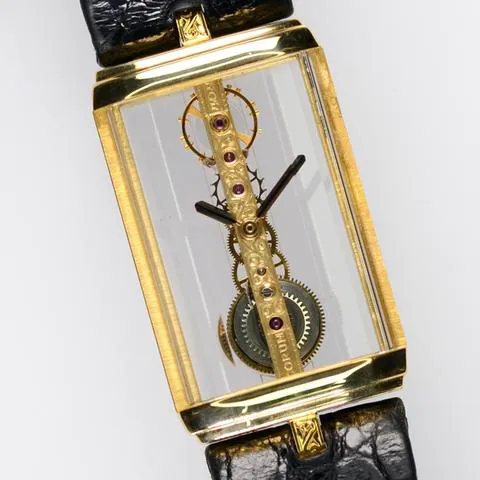 Corum Golden Bridge 13150 20mm Yellow gold