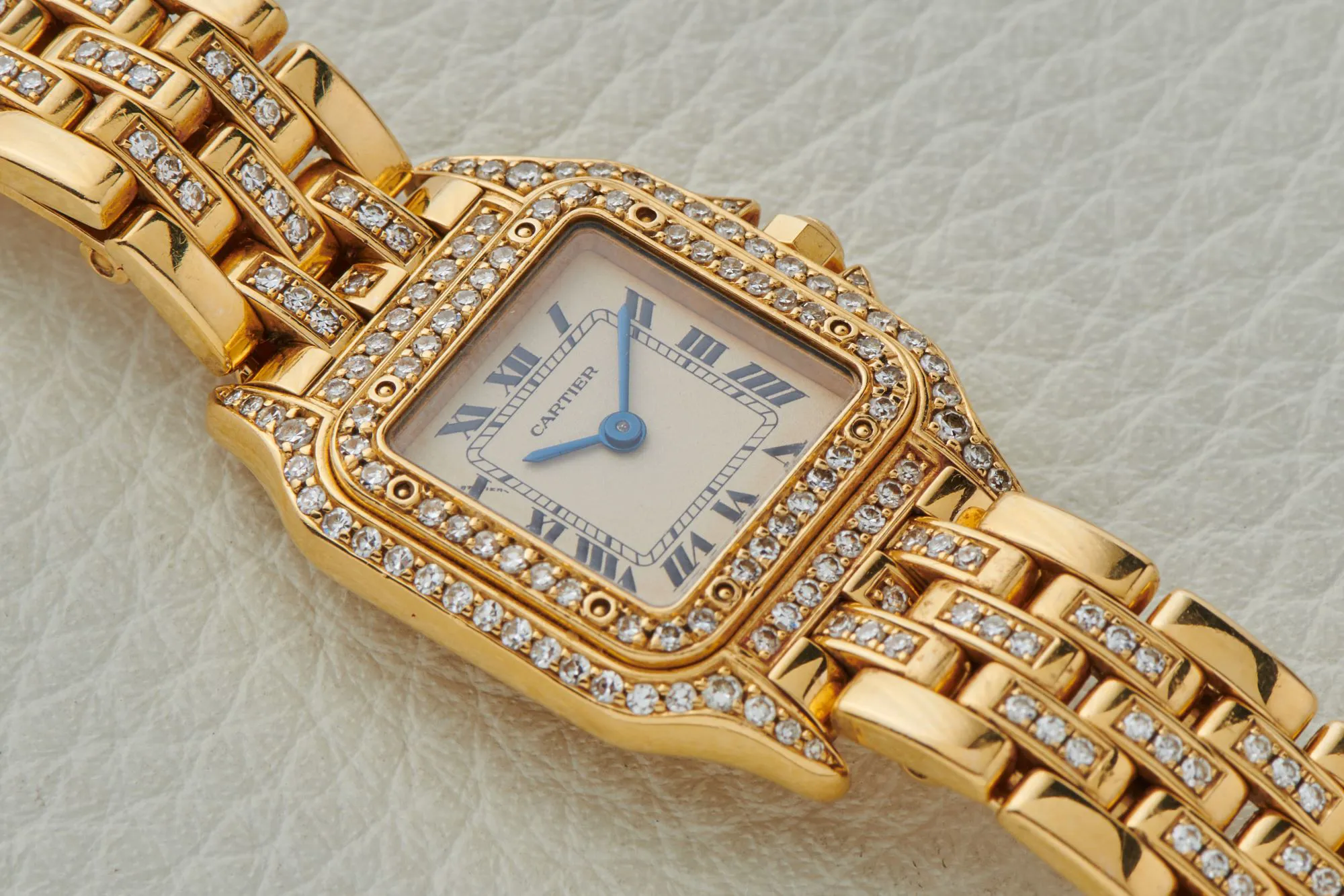 Cartier Panthère 8057915 22mm Yellow gold and diamond-set Champagne 1