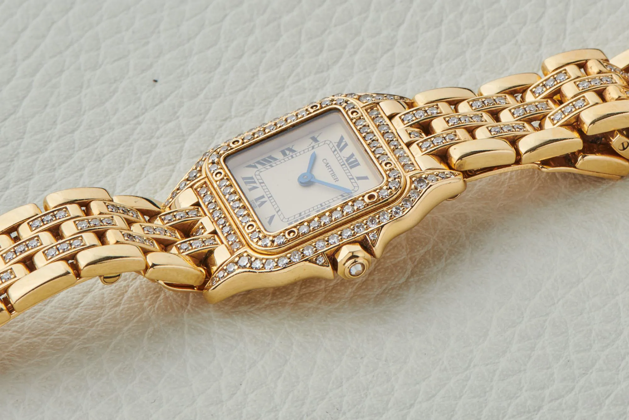 Cartier Panthère 8057915 22mm Yellow gold and diamond-set Champagne 3