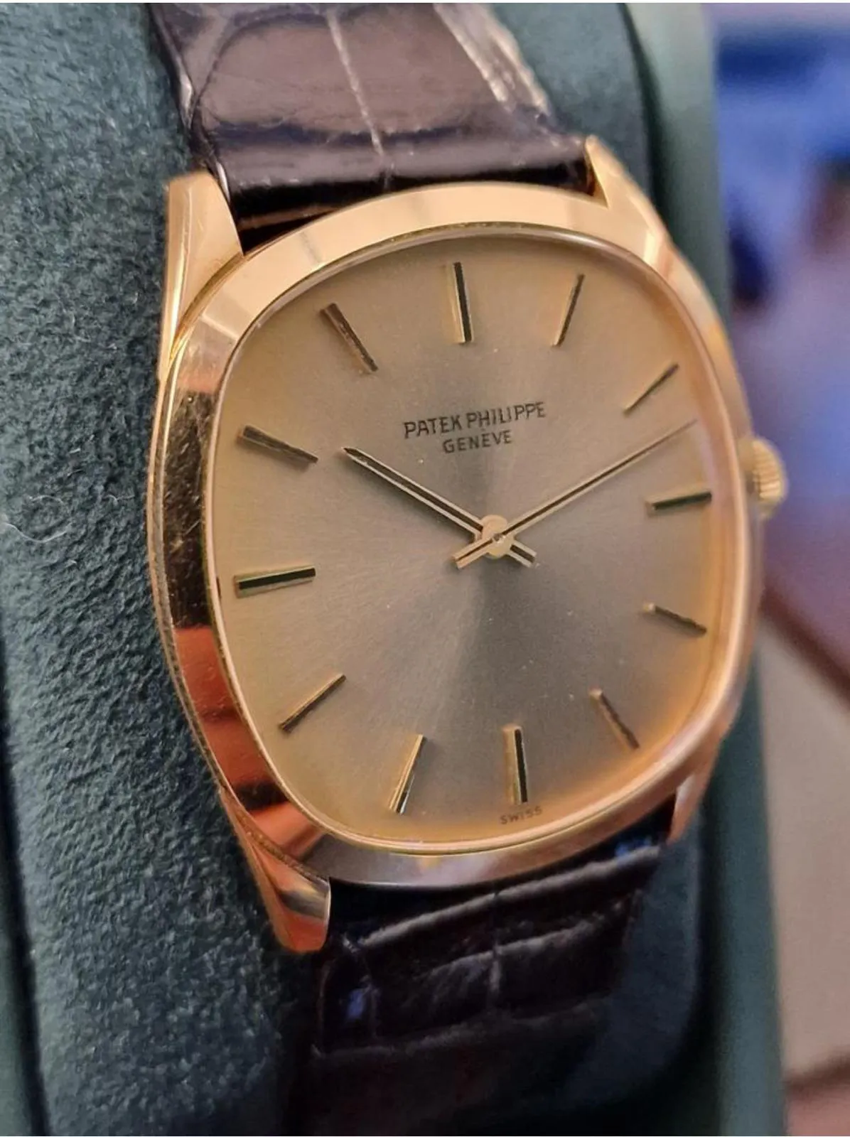 Patek Philippe Golden Ellipse 3544 33mm Yellow gold Silver 2