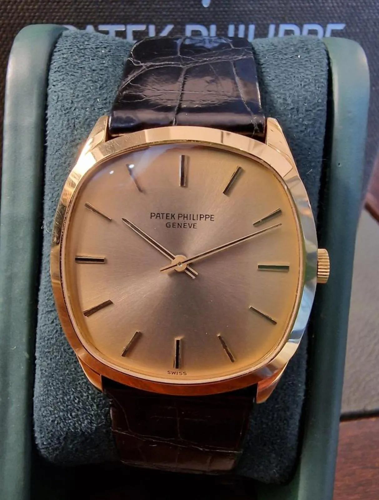 Patek Philippe Golden Ellipse 3544 33mm Yellow gold Silver 3