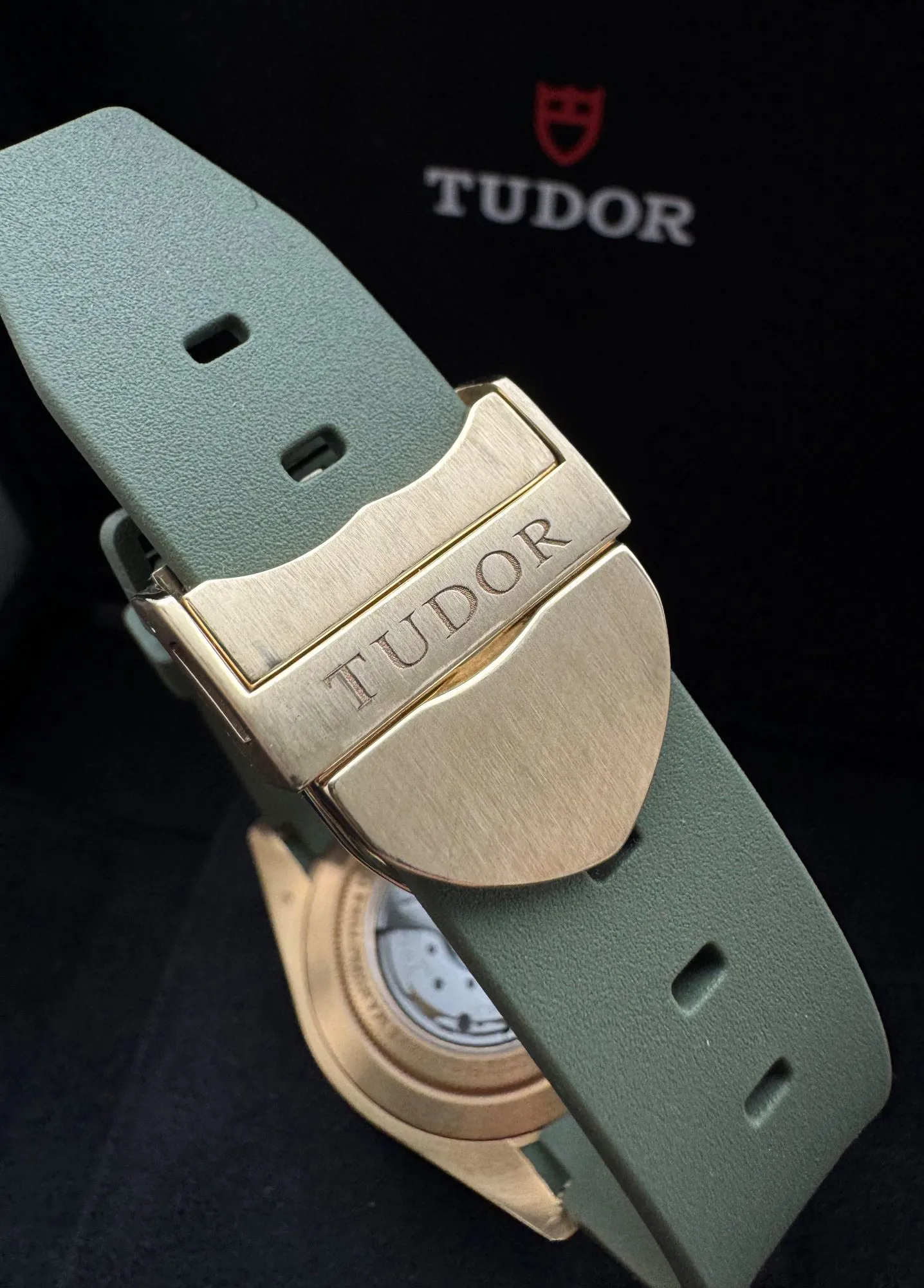 Tudor Black Bay M79018V-0001 39mm Yellow gold Green 8