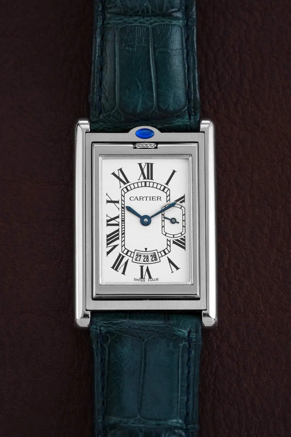 Cartier Tank Basculante 2522 26mm Stainless steel Silver