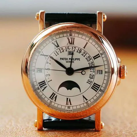 Patek Philippe Perpetual Calendar 5059R 36mm Rose gold White