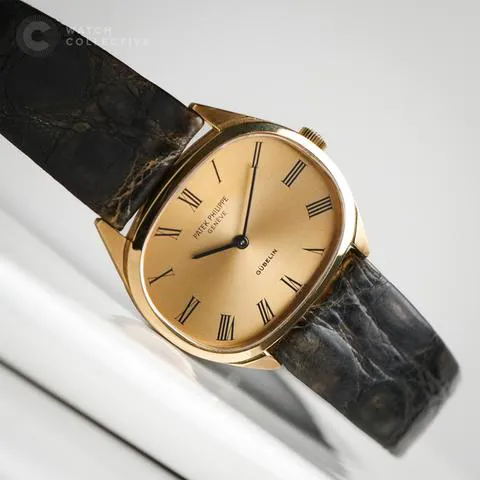 Patek Philippe Golden Ellipse 3545 32mm Yellow gold Champagne 2