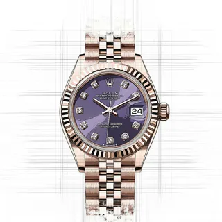 Rolex Lady-Datejust 279175 Rose gold