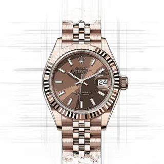 Rolex Lady-Datejust 279175 | Rose gold