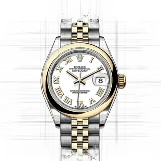 Rolex Lady-Datejust 279163 Rose gold Pink