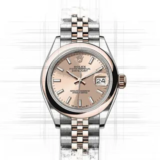 Rolex Lady-Datejust 279161 Rose gold Pink