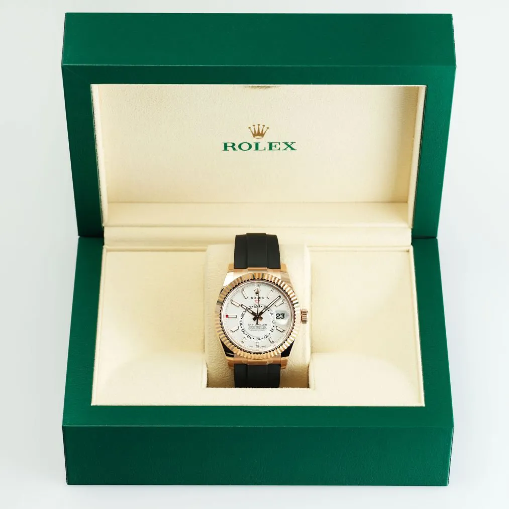 Rolex Sky-Dweller 326235 42mm Rose gold White 2