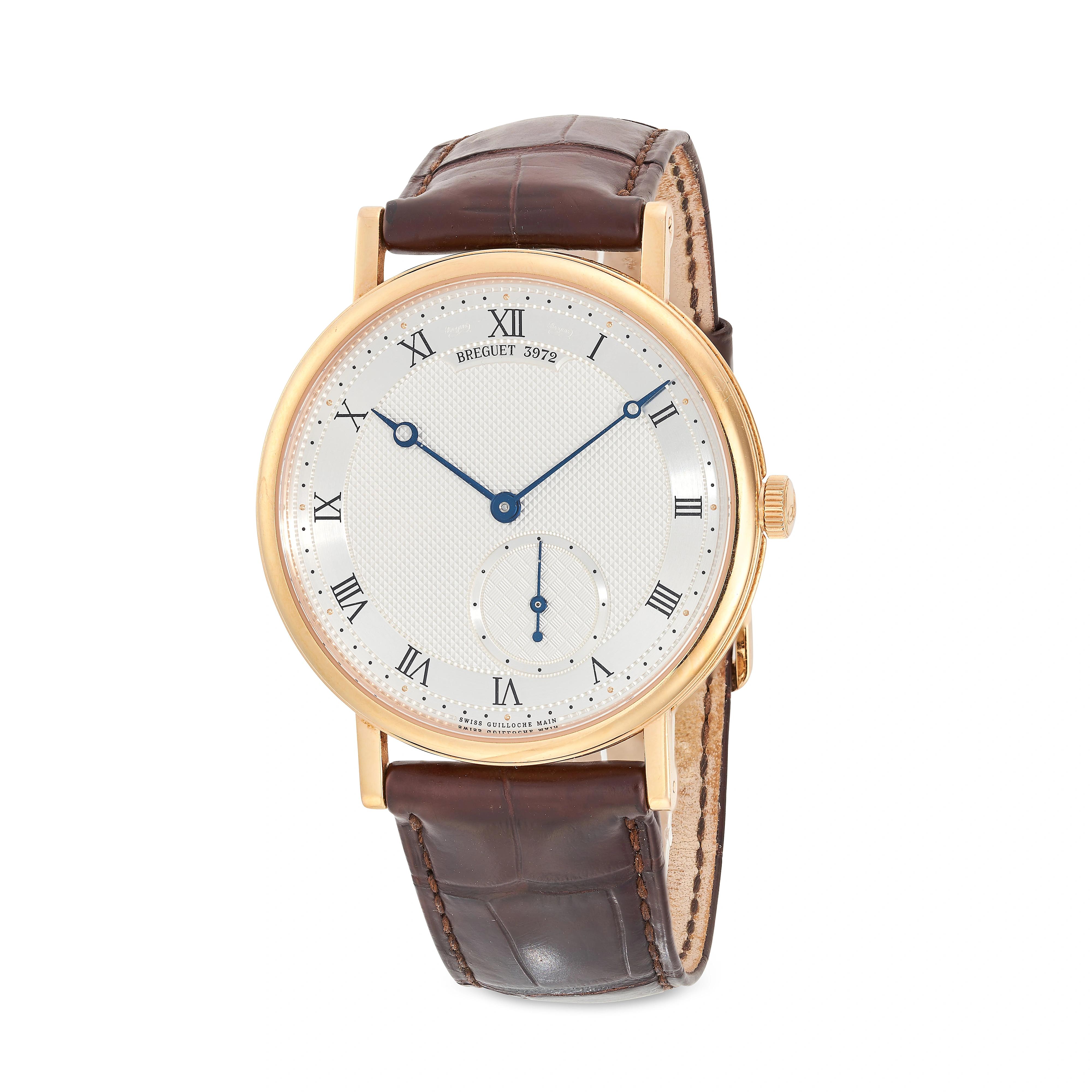 Breguet Classique 7147 40mm Yellow gold Silver