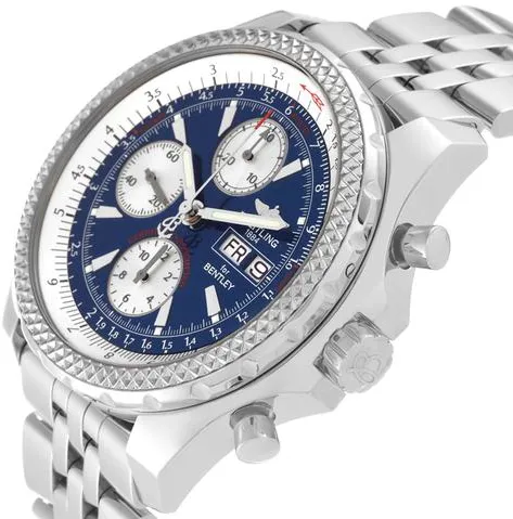 Breitling Bentley A13362 45mm Stainless steel Blue 5