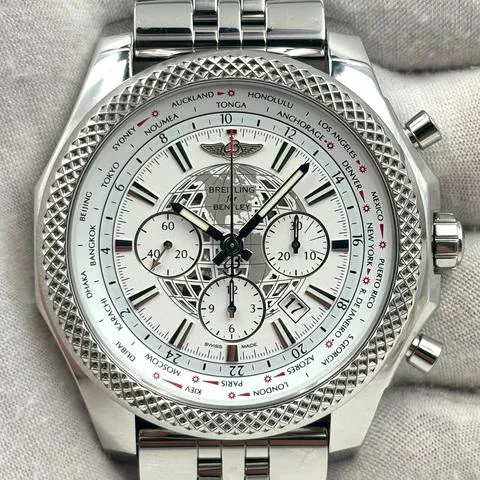 Breitling Bentley AB0521 49mm Stainless steel White