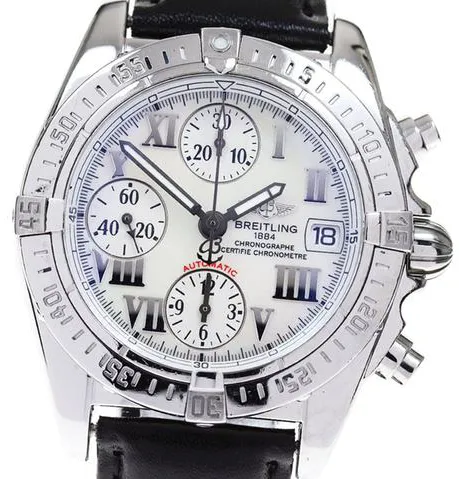 Breitling Cockpit A13358 39mm Stainless steel White