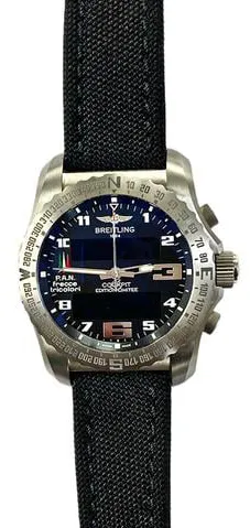 Breitling Cockpit B50 EB50102W/BE38/105W 46mm Titanium Black