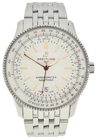 Breitling Navitimer A17326 41mm Stainless steel Silver