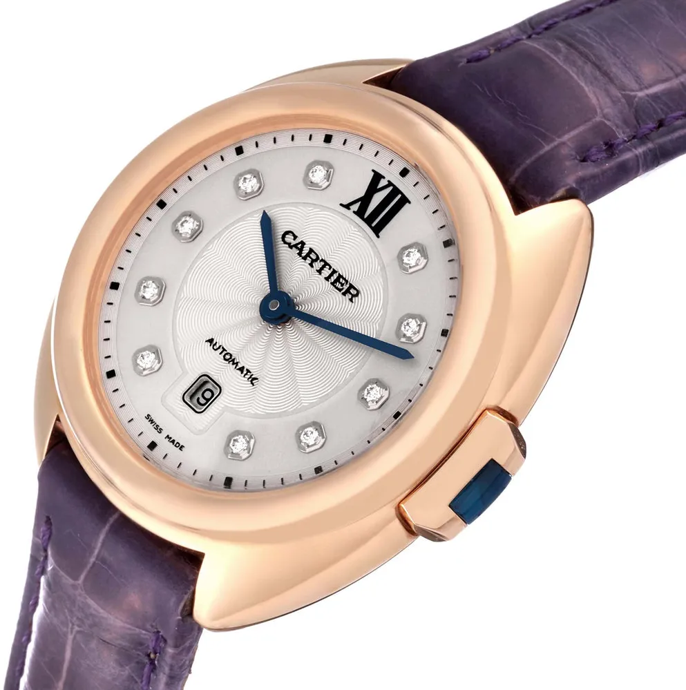 Cartier Clé WJCL0031 31mm Rose gold Silver 1