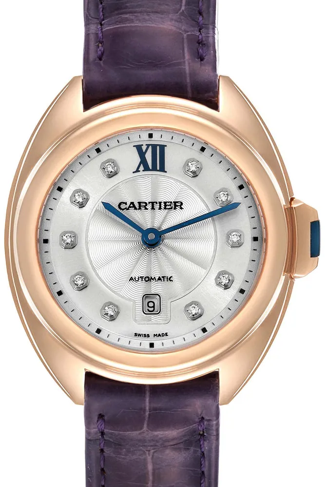 Cartier Clé WJCL0031 31mm Rose gold Silver 2