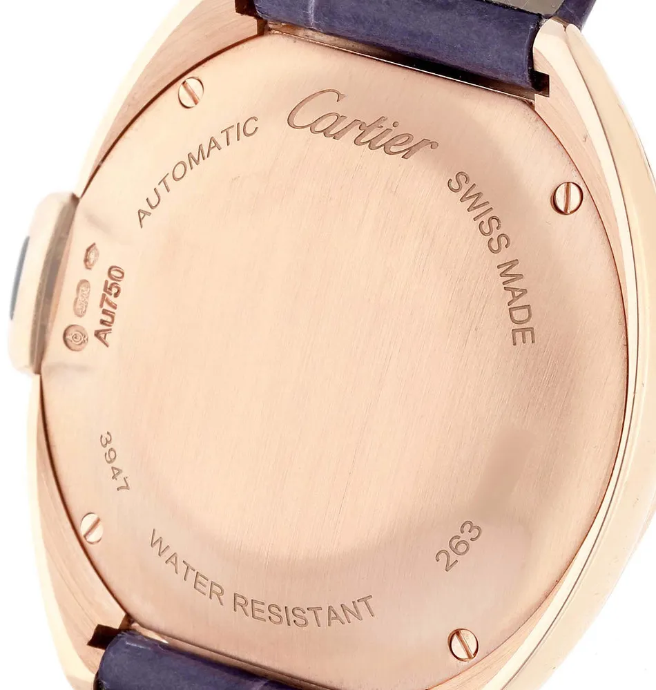 Cartier Clé WJCL0031 31mm Rose gold Silver 3