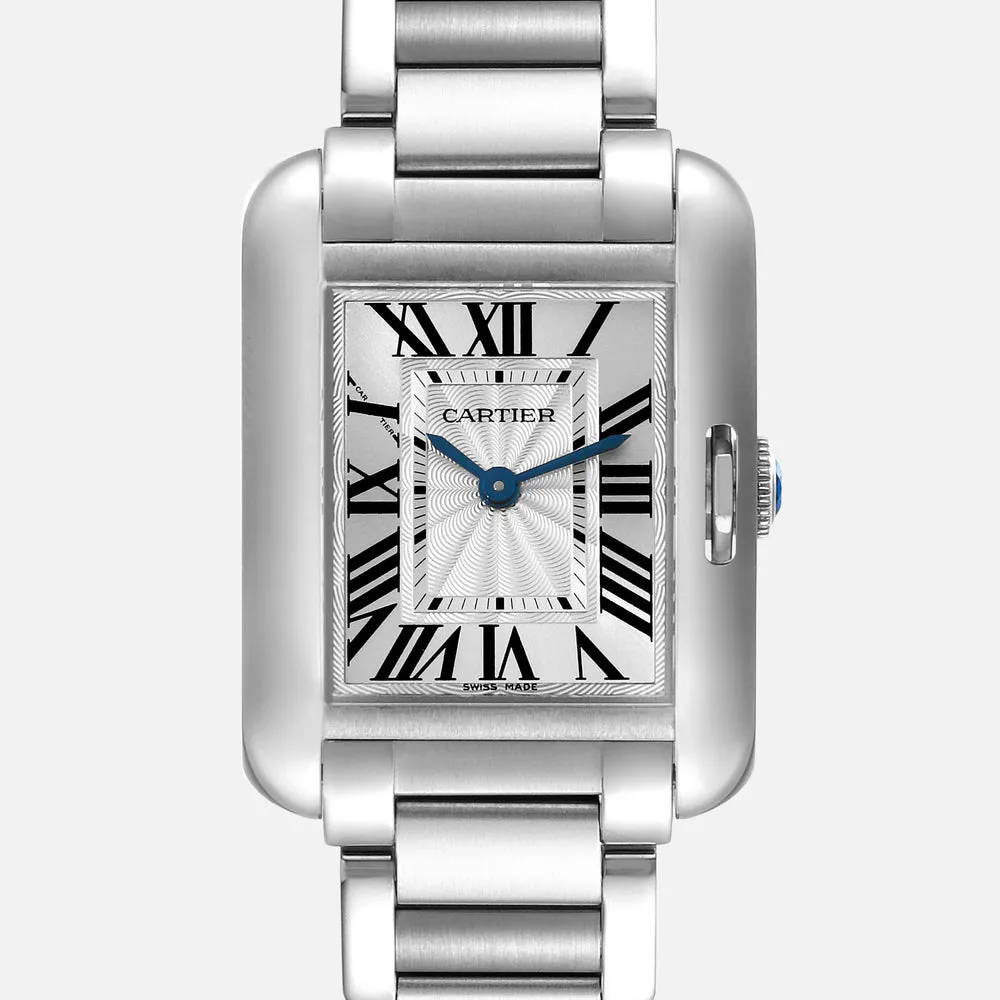 Cartier Tank Anglaise W5310022 30.2mm Stainless steel Silver