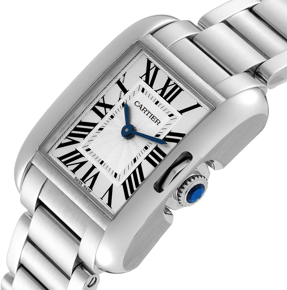Cartier Tank Anglaise W5310022 30.2mm Stainless steel Silver 1