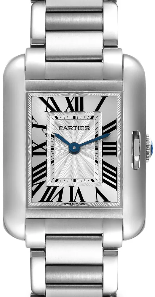 Cartier Tank Anglaise W5310022 30.2mm Stainless steel Silver 2