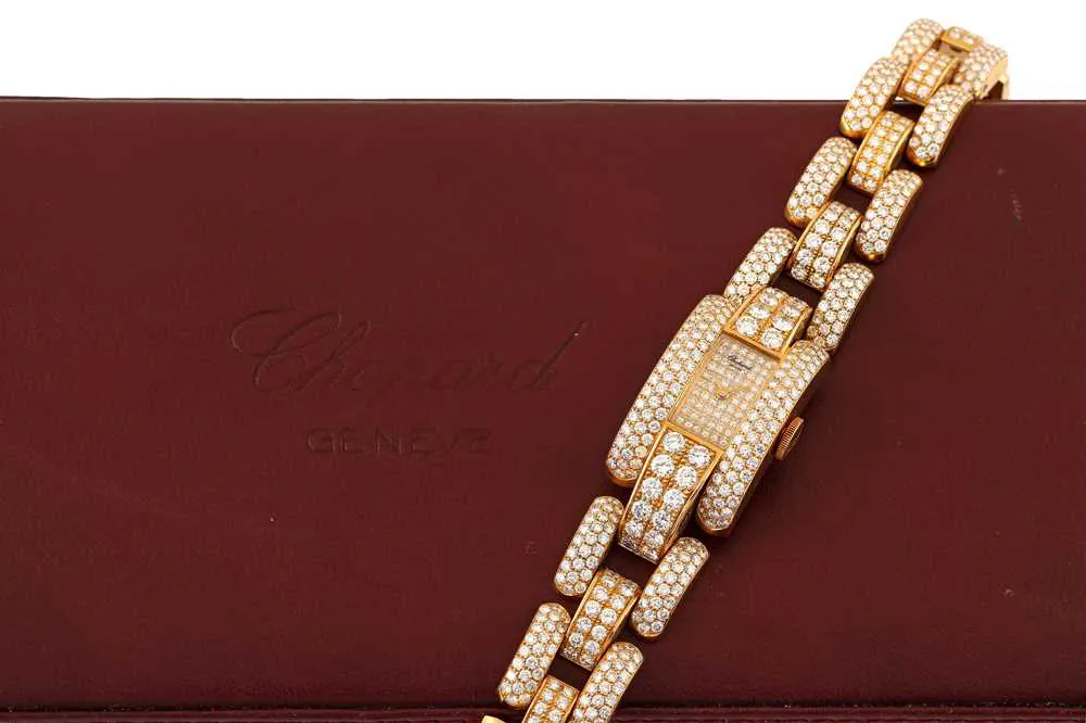 Chopard La Strada 433 1 18mm Yellow gold and diamond-set Gold and diamond pavé 3