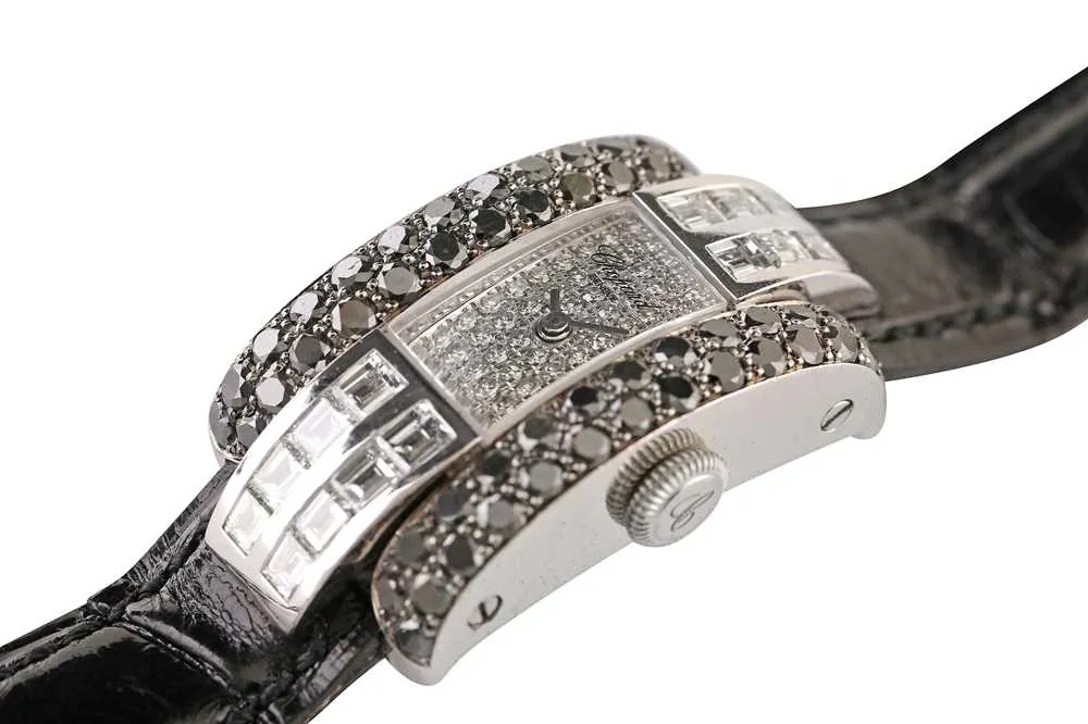 Chopard La Strada 433 1 18mm White gold and diamond-set Gold and diamond pavé 1