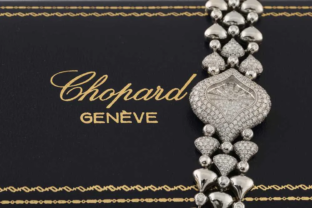Chopard Pushkin 553 1 26.5mm White gold and diamond Pave diamond-set 5