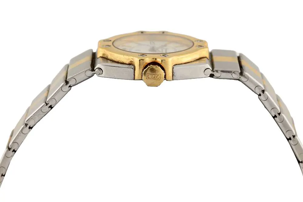Chopard St. Moritz 8026 24mm Yellow gold and stainless steel White 2