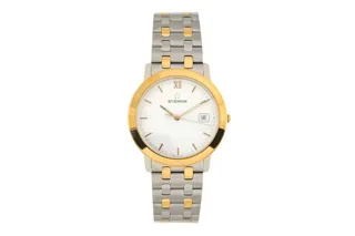 Eterna Solo-Tempo 3100.47.64 Yellow gold and Stainless steel White