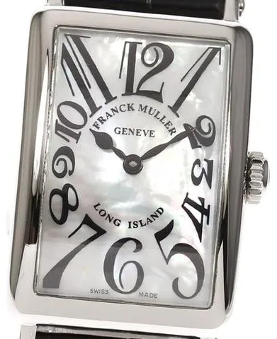 Franck Muller Long Island 902 QZ MOP 23mm Stainless steel White